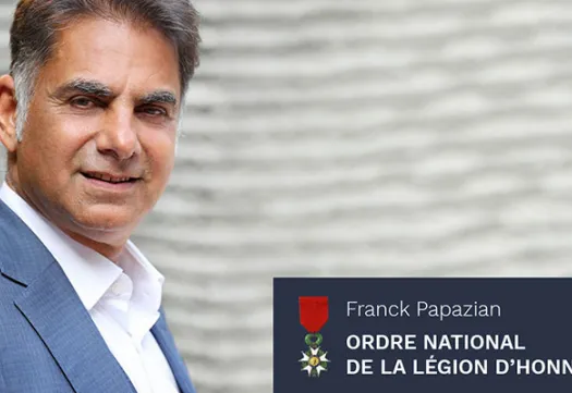 Franck Papazian, président de MediaSchool, honoré par la Légion d'Honneur