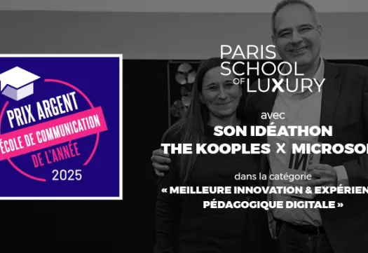 Paris School of Luxury décroche la médaille d'argent !