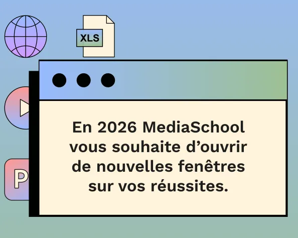 MediaSchool vous souhaite une très belle année 2026